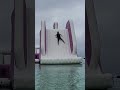 沖縄 喜瀬アクアパークの名物 巨大スライド体験 水上アスレチック okinawa kise aqua park 오키나와 기세 아쿠아파크