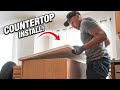 How To Install Laminate, Solid, Quartz Or Granite Countertops! EASY DIY For Beginners!