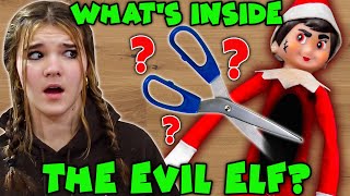 What's Inside Smelly Darkle? Cutting Open Evil Elf On The Shelf