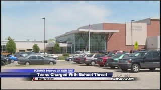 Hutch Teen Charged For School Threat