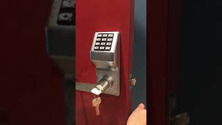 How To Install an Alarm Lock Trilogy T2 DL2700 Electronic Keypad Lever
