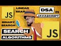 Data Structures in Javascript ( Linear Search and Binary Search ) | Frontend DSA Interview Questions