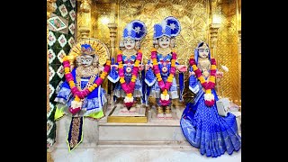 छ धामना आजना शणगार दर्शन ता.01-04-2024||Swaminarayan Temple Daily Darsha ||સુતા ઉઠી રે સમરું સહજાનંદ