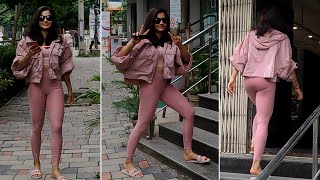 EXCLUSIVE VIDEO: Rashmika Mandanna Cute Poses On The Way To Gym | Daily Culture