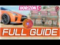 How to do TREASURE Hunt LUCKY SKILLS Forza Horizon 5 Treasure Chest LOCATION Lucky Skills FH5