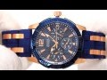 Hands On With The Men's Guess Oasis Blue & Rose Watch W0366G4