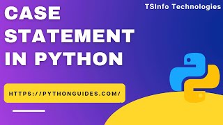 How to use case statement in Python | Case Statement in python