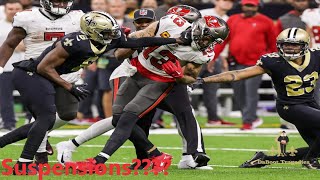 Mike Evans and Possibly Marshon Lattimore Facing Suspensions from the NFL