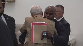 Former deputy Jonathan Goldsmith convicted of assaulting Tony Sims