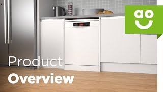 Bosch Dishwasher SMS67MW00G Product Overview | ao.com