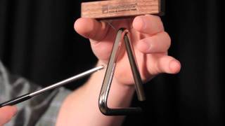 TRE-HS04 TreeWorks Chimes 4-inch Triangle, NEW video!