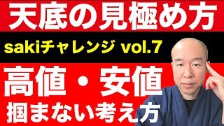 【FX】天底の見極め方と、高値・安値を掴まないための考え方とは！？【sakiチャレ vol.7】