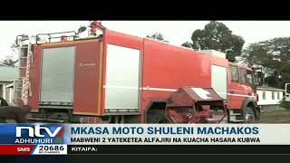 Machakos: Mabweni mawili yateketea katika shule ya upili ya Machakos