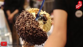 أكل الشارع في مدينة المرسى : المثلجات المرساوية من محل تويست - Icecream  chez TWIST Gelateria