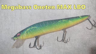 Обзор на воблер Megabass Oneten MAX LBO