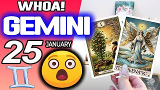 Blíženci ♊WHOA!😲 TOTO JE VAŠE DVOJNÁSOBNÉ POTVRZENÍ!🤯💖 horoskop na dnešek 25. LEDNA 2025 ♊ #gemini