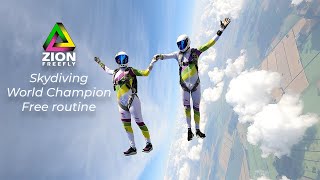 Zion Freefly - World Champion Skydiving Routine