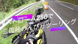 【Vストローム250】三国峠から道の駅道志までゆっくりツーリング