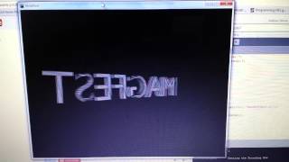 Processing - rotating text