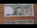 die alte 50 zloty banknote aus polen in hd