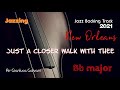 New Jazz Backing Track JUST A CLOSER WALK WITH THEE Bb Traditional Dixieland New Orleans Play Along