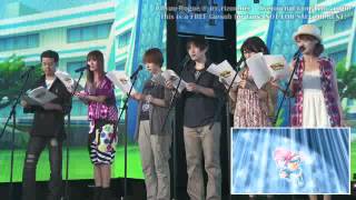 Inazuma Eleven GO Tanabata Festival Live Post Recording Stage Reach the Milky Way! english subbed