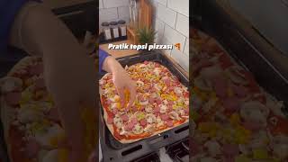 PRATİK TEPSİ PİZZASI / TEPSİDE PİZZA