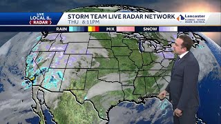 Few Snow Showers Tonight, More Wintry Weather Saturday