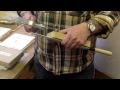 How to remove a wa handle from a kitchen knife.