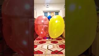 Balloon Explosion 🤪🎈😱 #shorts #balloon #viral #asmr