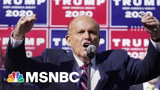 Prosecutors Ramp Up Criminal Probe Of Rudy Giuliani | MTP Daily | MSNBC