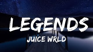 Juice WRLD - Legends (Lyrics) Tribute 💔 | Lyrics Video (Official)