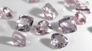 Natural Morganite for Sale | Peach Morganite | Pink Morganite | Natural Gemstone @Vibrancys