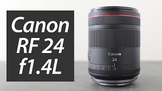 Canon RF 24mm f1.4L VCM REVIEW - NEW wide lens