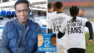 Super League, Spurs sack Mouirnho & City's quadruple quest ends | The 2 Robbies Podcast | NBC Sports