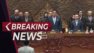 BREAKING NEWS - Rapat Paripurna DPR RI Pembukaan Masa Persidangan ke-5 Tahun 2023-2024