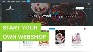 How to start your own webshop with Webador