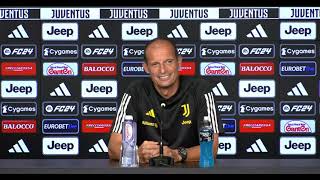 | UDINESE - JUVE | Allegri: "scudetto? Vedremo. Obiettivo Champions". Conferenza stampa