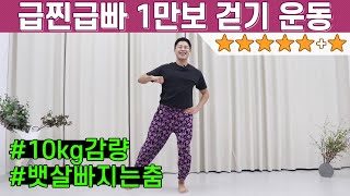 뱃살빠지는 운동 끝판왕 살빠지는 만보걷기 다이어트 (feat.똥배,복부지방)