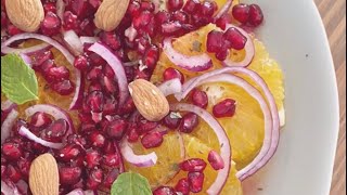 Mutti‘s Kitchen #8 Orange and Red Onion Salad 【オレンジと紫玉ねぎのサラダ】