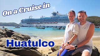 Visiting Huatulco on a Cruise Ship, POV tour going to La Crucecita