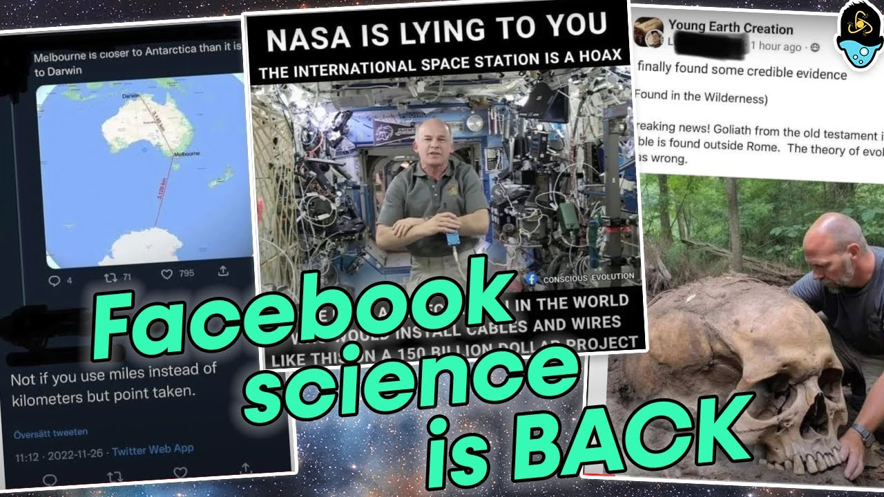 Reacting To Cringey Facebook Science Posts Youtube