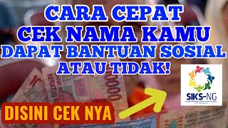 Cara Cek Penerima Bansos Pemerintah Melalui NIK