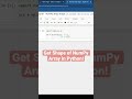 Get Shape of NumPy Array in Python! #shorts #python #programming #coding #numpy