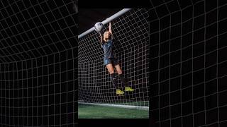 A little help with the soccer pose! A little Gaffer tape does the trick! #soccer #sportsphotography