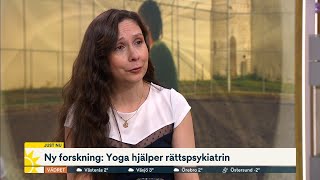 Ny studie: Yoga som behandling ger positiva effekter | Nyhetsmorgon | TV4 & TV4 Play