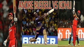 Kkr vs Rcb Vivo IPL 2019 Highlights Match 35-Virat Kohli Vs Andre Russell batting ipl 2019- Rcb Won