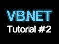 VB.NET Tutorial 2 - Hello World (Visual Basic 2008/2010)