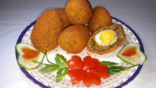 নার্গিসি কাবাব-Nargisi Kabab Recipe-How to make Nargisi Kabab- Beef Nargisi Kofta- Egg Kabab Recipe