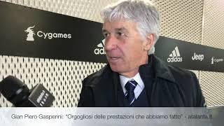 TIM Cup Gian Piero Gasperini: "Orgogliosi delle prestazioni che abbiamo fatto"